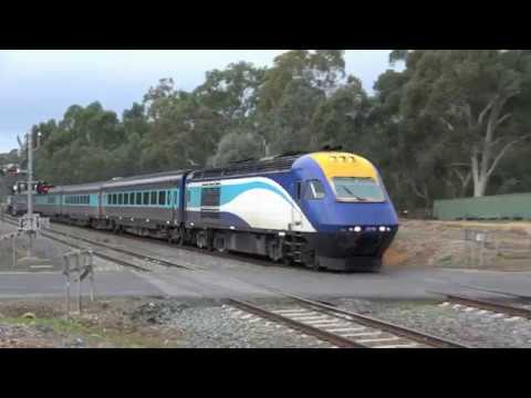 4K Australian Trains around Barnawartha North East Victoria