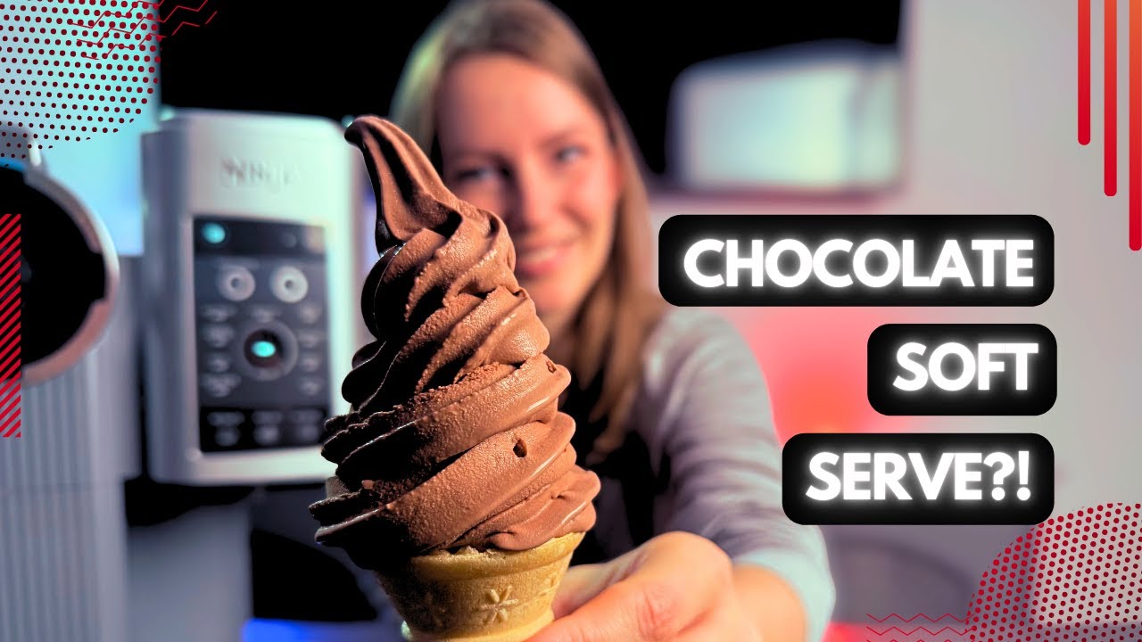DELICIOUS Chocolate Soft Serve  | Ninja SWIRL by Creami