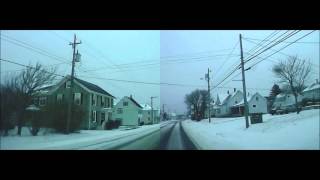 preview picture of video 'Rural Road Conditions - Jan 22 2013 2:30pm Digby County Nova Scotia'