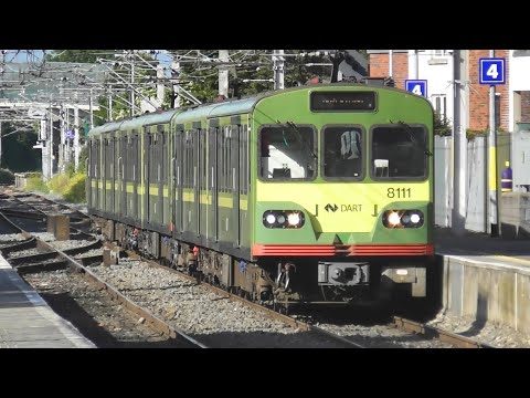 Irish Rail 8100 Class Dart Train 8111 - Howth Junction Station, Dublin