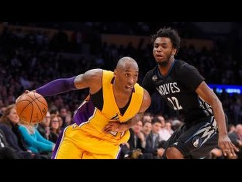 Kobe Bryant Goes Off For 38 Points vs. Timberwolves