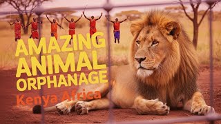 Wild Fun at Nairobi National Park Animal Orphanage | Hanging Out With the Maasai People!