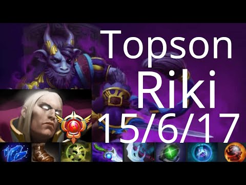 Topson Riki vs Invoker, Spectre, Dragon Knight - Soulbind, Shackleshot - dota2