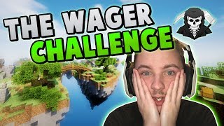 HILARIOUS WAGER CHALLENGE! ( Hypixel Skywars )