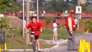 preview picture of video 'Cormac's 2011 Kids of Steel Triathlon, Corner Brook, Newfoundland and Labrador(by Peter Bull)'