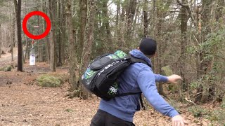 simon's bag on ace #shorts #discgolf #simonlizotte