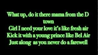 Ace Hood Ft Trey Songz-I Need Your Love Lyrics On Screen
