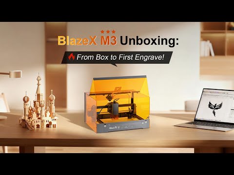 BlazeX M3 Unboxing & Setup | Best 10W Laser Engraver for DIY & Small Business