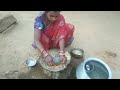Making Dry Potato Chutney Sila Love Marriage