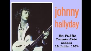 johnny hallyday Cannes 1974