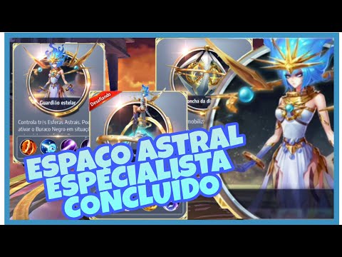 Espaço Astral Especialista Concluído. Minhas 03 Formações - Saint Seiya Awakening