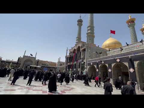Il Masumeh Shrine (Hazrat-e Masumeh) nella città santa di Qom in Iran (parte 1)