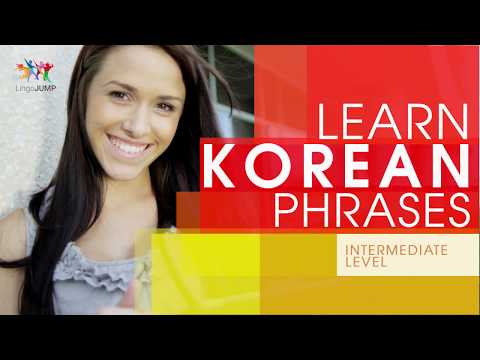 Learn Korean Phrases - Intermediate Level! Learn important Korean words, phrases & grammar - fast! Video