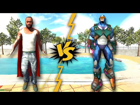 Indian Bike Driving 3d Franklin Super Power Vs Rope Hero Super Power | Rope Hero Vice Town