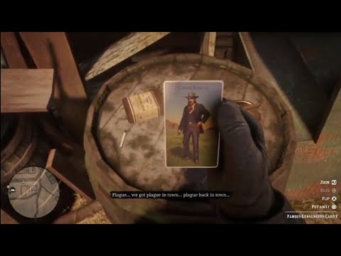 Famous Gunslinger Cigarette Card 7 Location #RDR2 #CigaretteCards
