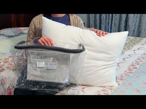 Homfy Hypoallergenic Luxury Cotton Pillow
