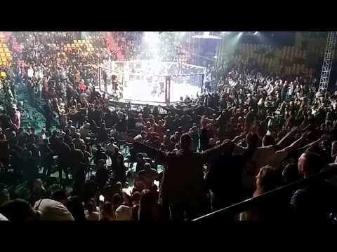 Samuel "Pirat" Kristofic Post Fight Celebration with Fans | OKTAGON 4
