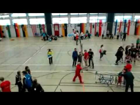 Deutsche Volleyball Meisterschaften U18 Berlin 2015 Finale VolleyTeam Berlin vs. VC Wiesbaden