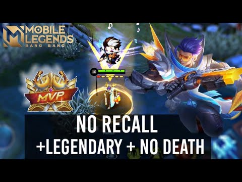 NO RECALL CHALLENGE GRANGER WITH NO DEATH || GLOBAL GRANGER || MOBILE LEGENDS GRANGER.