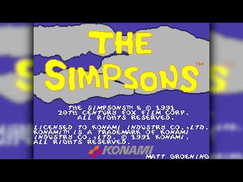 The Best of Retro VGM #2974 - The Simpsons (Arcade) - Downtown Springfield (Stage 1)