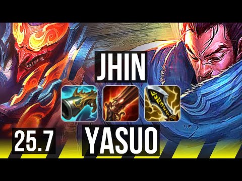 JHIN & Alistar vs YASUO & Janna (ADC) | EUW Master | 25.7