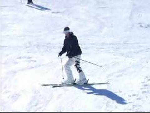 How to Snow Ski : Snow Ski Turns