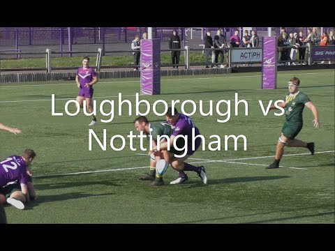 Loughborough University Rugby 2s v Nottingham University Rugby 1s - 29 09 2021 HD