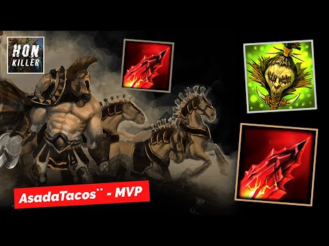 HoN The Gladiator SHRUNKEN HEAD with RIFTSHARDS - MVP