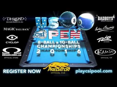 2016 US Open 10-Ball & 8-Ball Preview