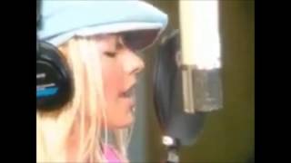 Christina Aguilera Infatuation in the studio