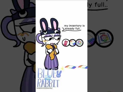 Solo run on Dandy's World Be like: #animation #dandysworld #meme #fyp #BlueRabbitZ #art #shorts