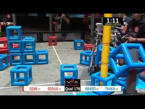 2015 VRC-MS Spir Q178 -  (9296 9849D) 20-Spirit Div-VRC Middle School-VEX Worlds 2015