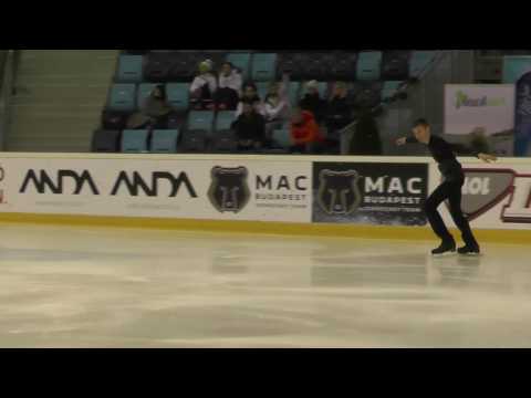 2016 Santa Claus Cup: Tamás SZOBOSZLAI (HUN) - FS Junior MAN - Free skating