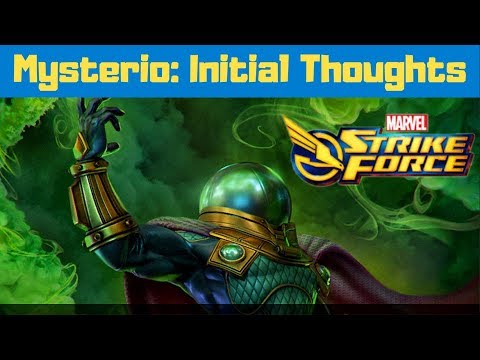 New Character Mysterio: Level Up and Gameplay | Marvel Strike Force | MSF