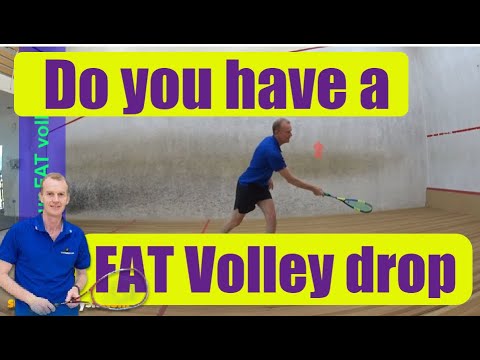 Squash analysis - Fix your Fat volley drop