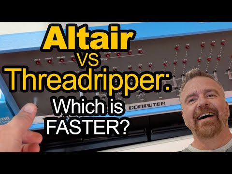Altair 8800 vs AMD Threadripper: Which is Faster?  We test them!
