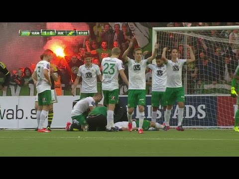 Israelsson medvetslös efter sitt ledningsmål i derbyt - TV4 Sport