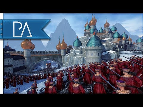 KISLEV FORT SIEGE: REALM OF THE ICE QUEEN - Total War: WARHAMMER Mod Gameplay