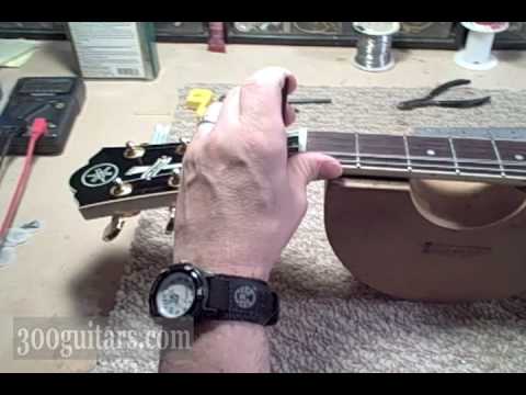 Truss Rod Adjustment on a Gibson Type Guitar
