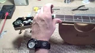 Truss Rod Adjustment on a Gibson Type Guitar