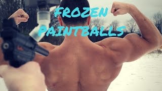 SHOT WITH FROZEN PAINTBALLS | Experiment Gone Wrong BLOOD | Crazy Paintball Guns Experiment Fail