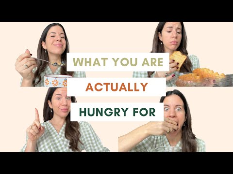 4 types of HUNGER - A dietitian's guide to know WHEN YOU'RE ACTUALLY hungry (STOP overeating fast!)