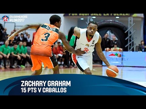 Zachary Graham 15 PTS vs Caballos - Grupo B - DIRECTV Liga de las Américas 2017
