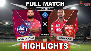 DC vs PBKS 32ND MATCH HIGHLIGHTS 2022 | IPL 2022 DELHI vs PUNJAB 32ND MATCH HIGHLIGHTS #DCvPBKS