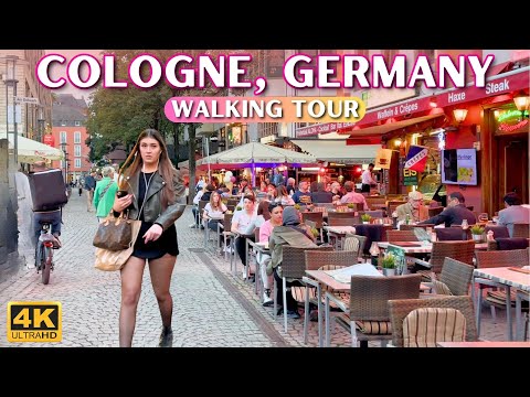 Изучение прогулочной экскурсии Cologne | 🇩🇪 Германия City View [с подписями]