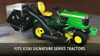 John Deere 20 bushel Click N Go Material Collection System