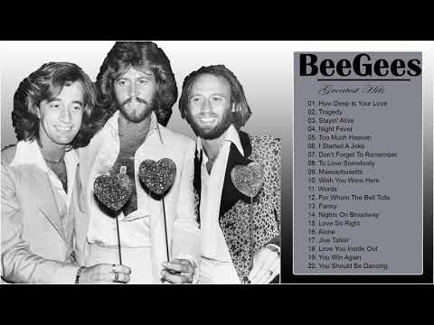 BeeGees Greatest Hits Full Album 2020   Best Songs Of BeeGees Playlist
