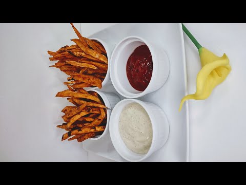 Healthy Sweet Potato Fries Recipe – Crispy, Crunchy & Delicious! #delicious #diy #CrispySweetPotato