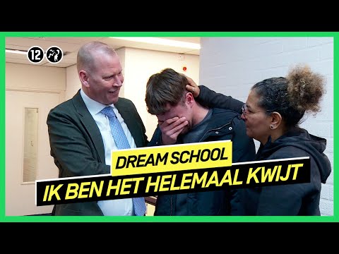 Teun lucht zijn hart bij Lucia en Eric | DREAM SCHOOL 2021 | NPO 3 TV