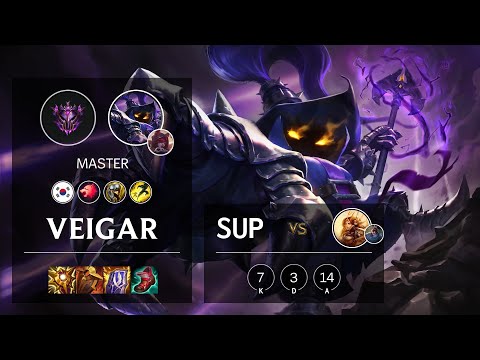 Veigar Support vs Leona - KR Master Patch 11.22